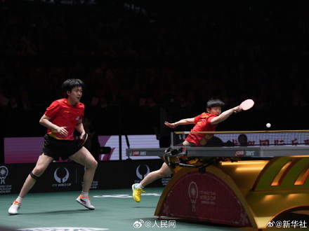 继续加油!王楚钦、孙颖莎3比0胜日本组合 继续加油!王楚钦、孙颖莎3比0胜日本组合