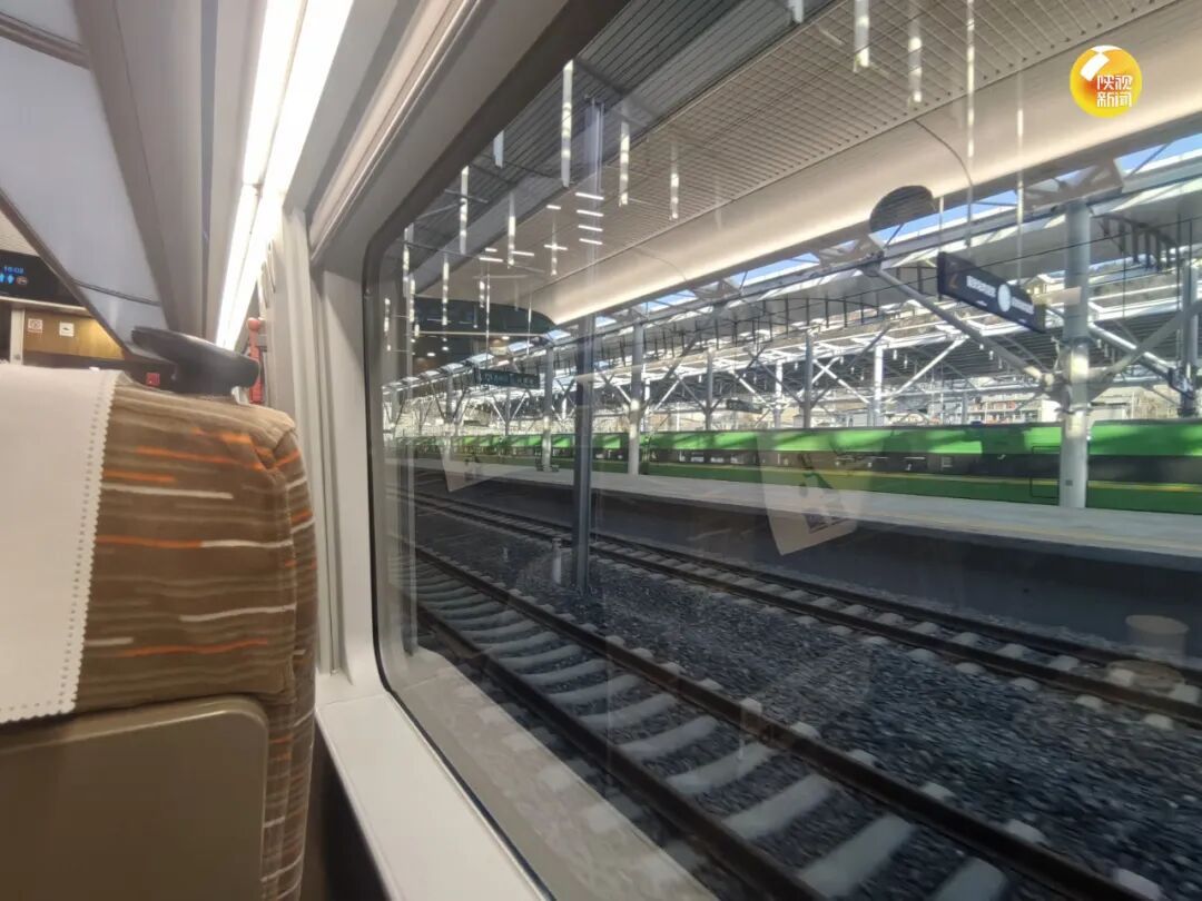 这么快就到延安了！西延高铁今日迎来首批试乘旅客