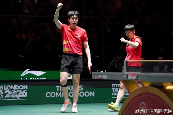 国乒击败日本队，夺冠！