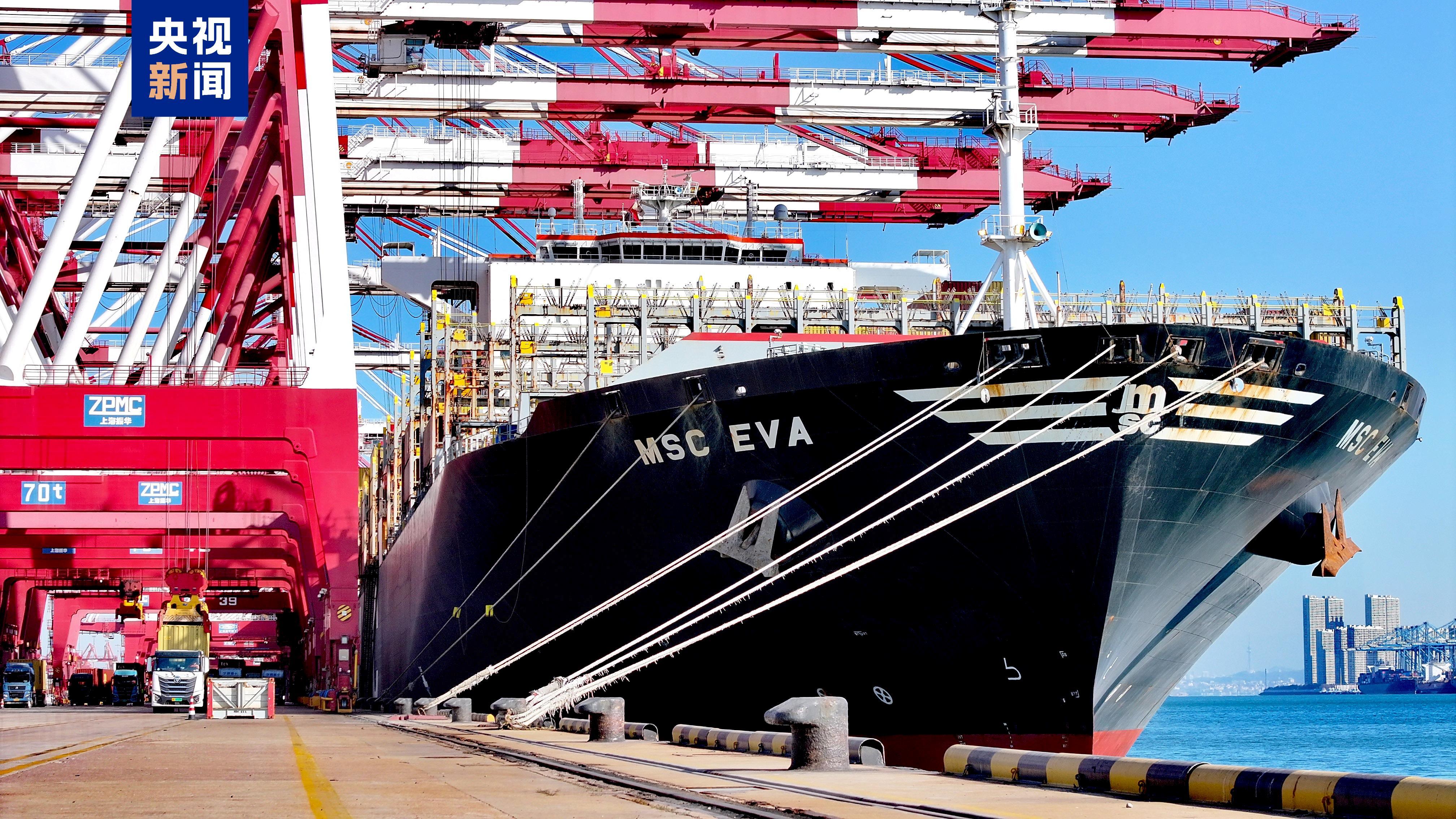 较去年提前15天！青岛港货物吞吐量突破7亿吨