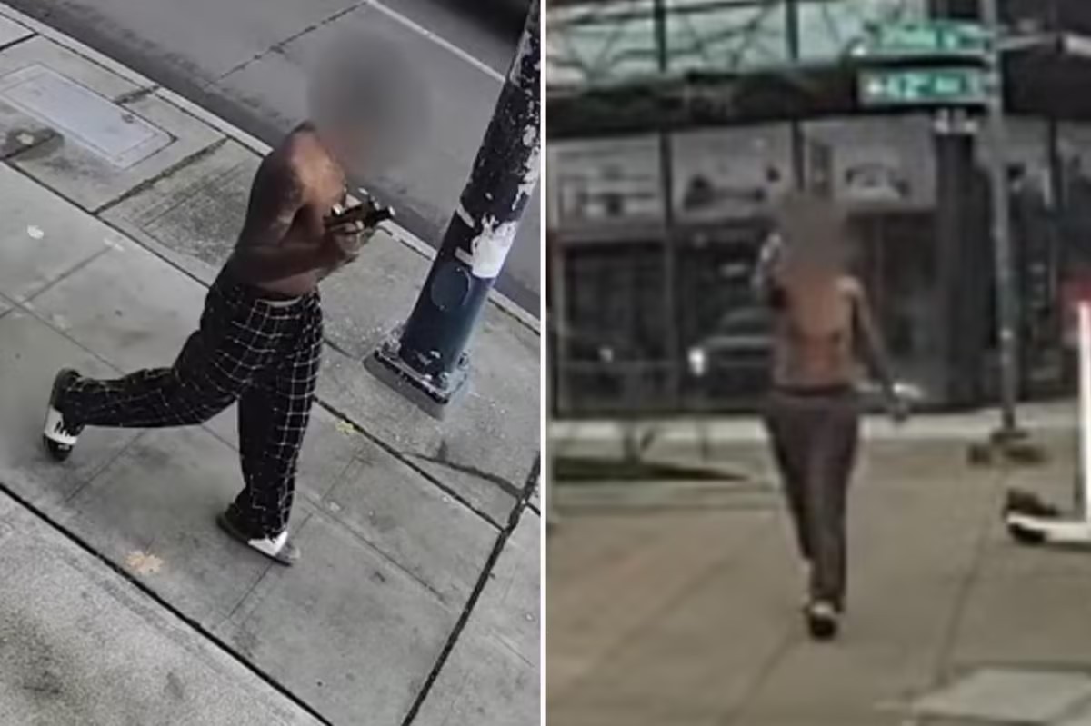 美媒：美国一男子赤裸上身持枪在街上游荡，被警察当场击毙