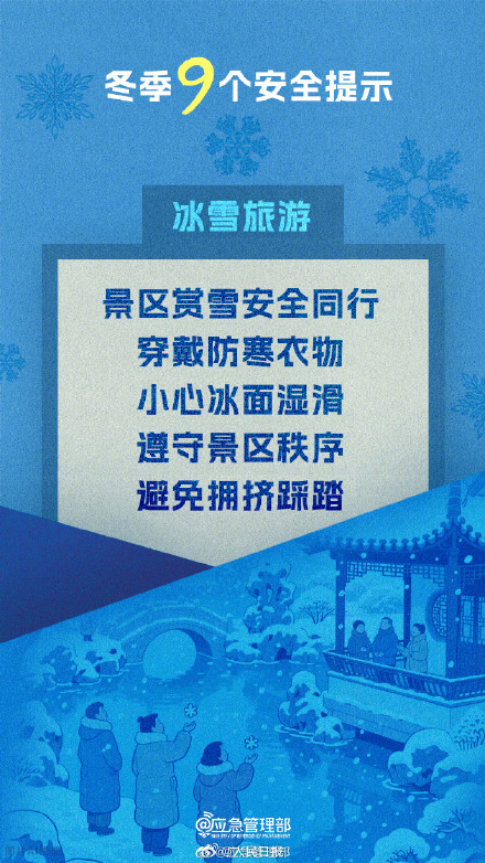 转给家人！快看这9个冬季安全提示