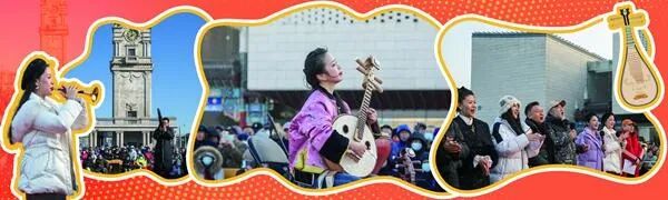 大雪节气，他们在北京天桥露一手