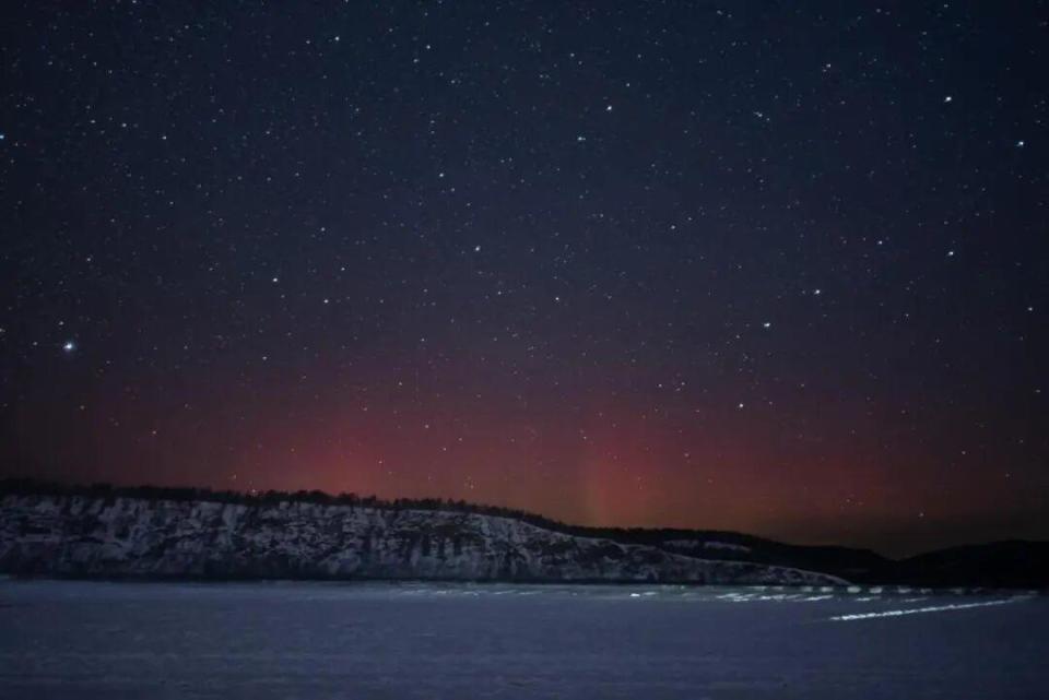 错过今冬要等11年!“国产极光”是西瓜色,浙江一女子:太香了 错过今冬要等11年!“国产极光”是西瓜色,浙江一女子:太香了