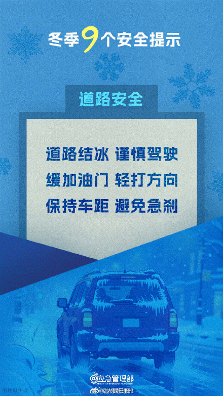 转给家人！快看这9个冬季安全提示