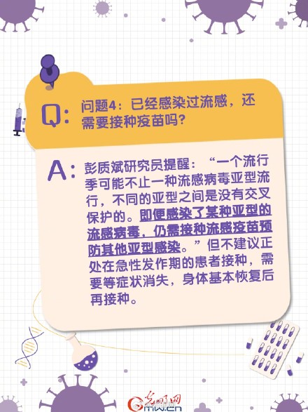 一次说清流感的8个问题