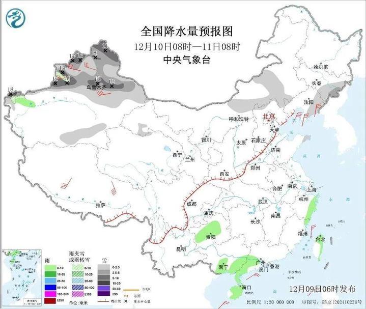 入冬以来最大范围雨雪天气来了 这些地方需注意