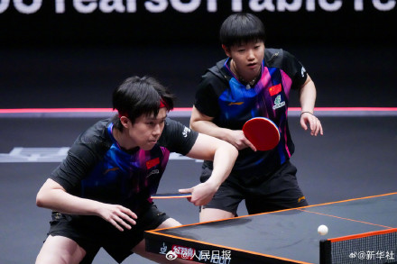 孙颖莎王楚钦WTT混双开门红 孙颖莎王楚钦WTT混双开门红