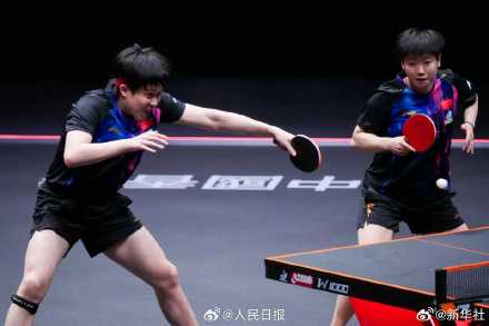 孙颖莎王楚钦WTT混双开门红 孙颖莎王楚钦WTT混双开门红