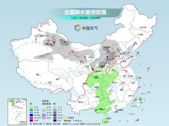 小雪到中雪+大雪！河北大范围降雪来了，未来三天...