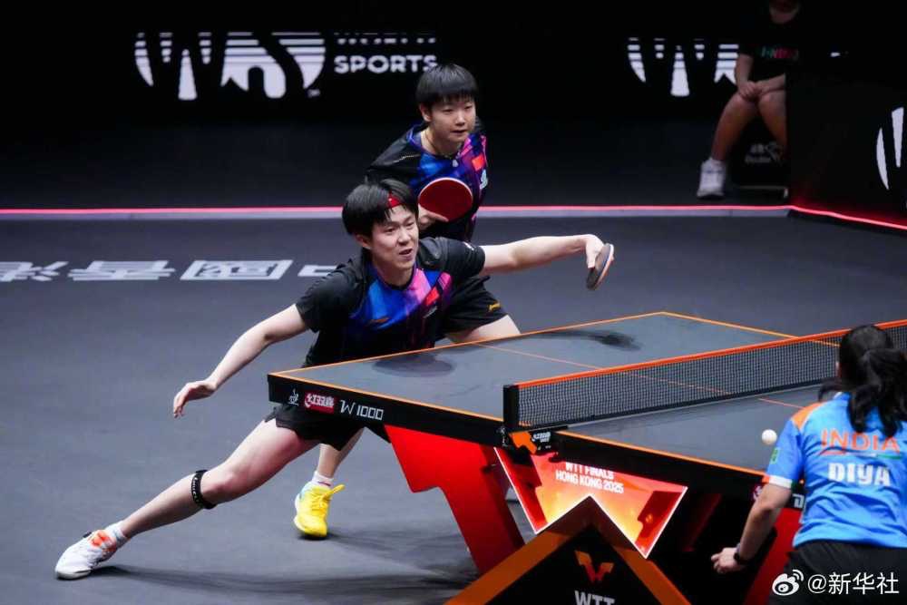 WTT香港总决赛:王楚钦孙颖莎混双首战告捷 WTT香港总决赛:王楚钦孙颖莎混双首战告捷