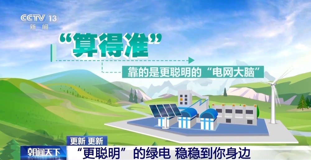 绿电“更聪明”！储能化身“充电宝” 电网有“超级大脑”