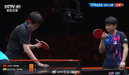 王楚钦、孙颖莎香港总决赛开门红