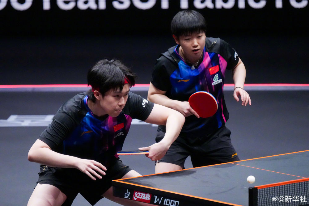 王楚钦、孙颖莎混双首战告捷