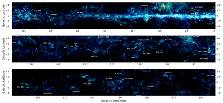 中国科学院紫金山天文台公布“银河画卷”首批观测数据 中国科学院紫金山天文台公布“银河画卷”首批观测数据