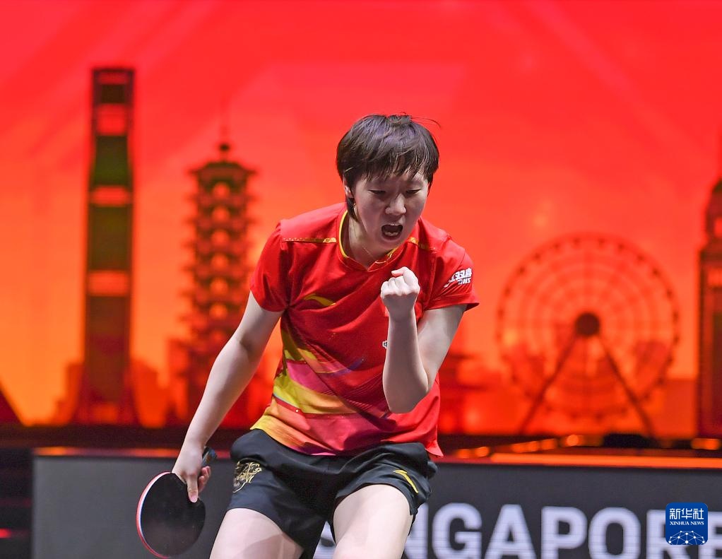 WTT香港总决赛：王曼昱晋级女单八强
