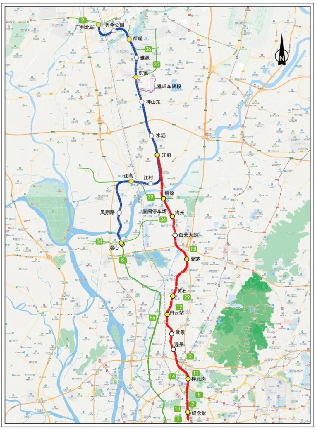 广州地铁8号线北延段支线，首度曝光