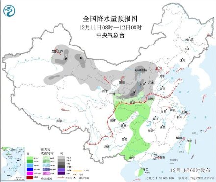大雪落在哪？这份北方降雪时间表请收好！