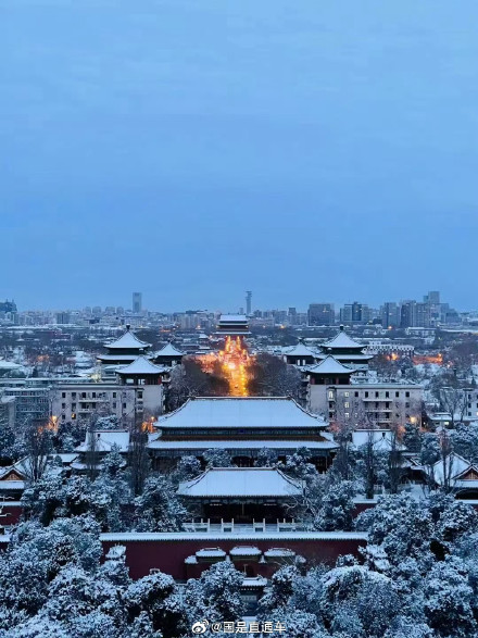 北京今冬首场降雪预计从12日凌晨开始