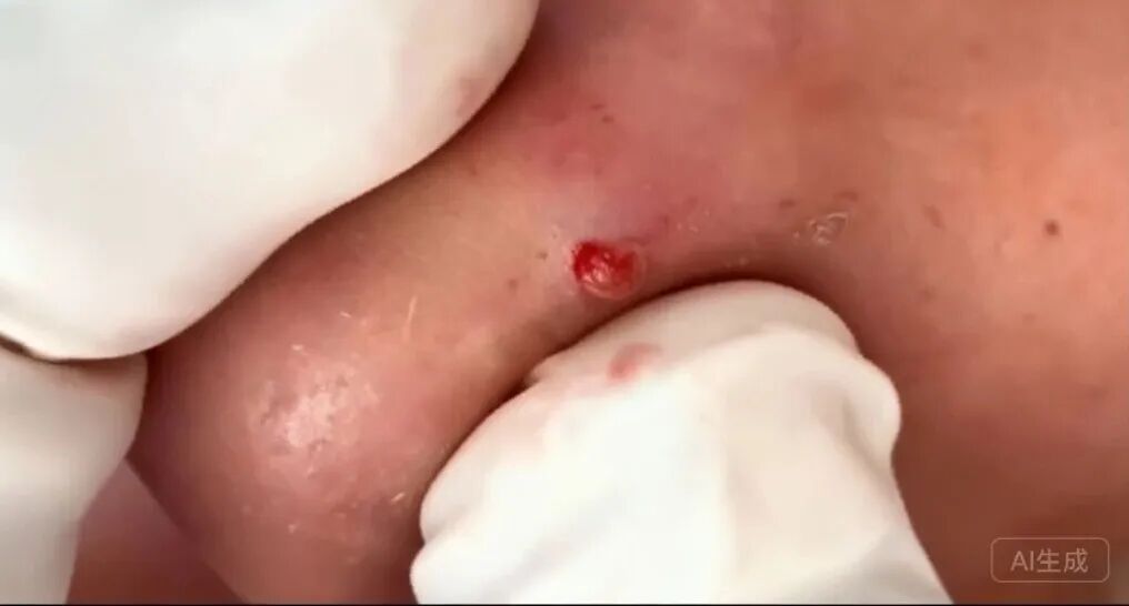 一颗痘竟让肺“千疮百孔”？真的别随便挤了，严重可危及生命！