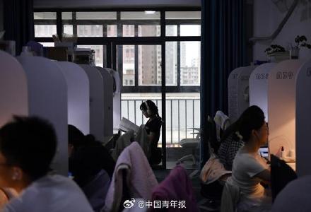 “考研村”里的日与夜