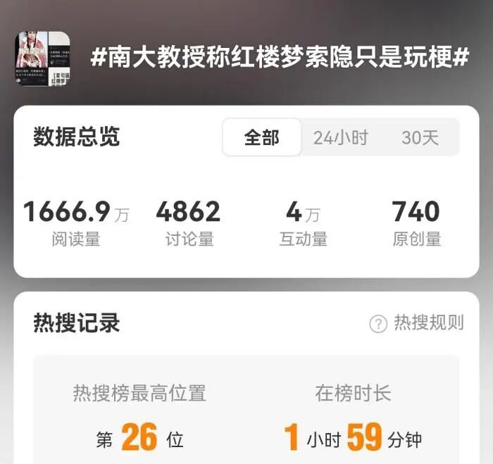 《红楼梦》不是曹雪芹写的？专家回应