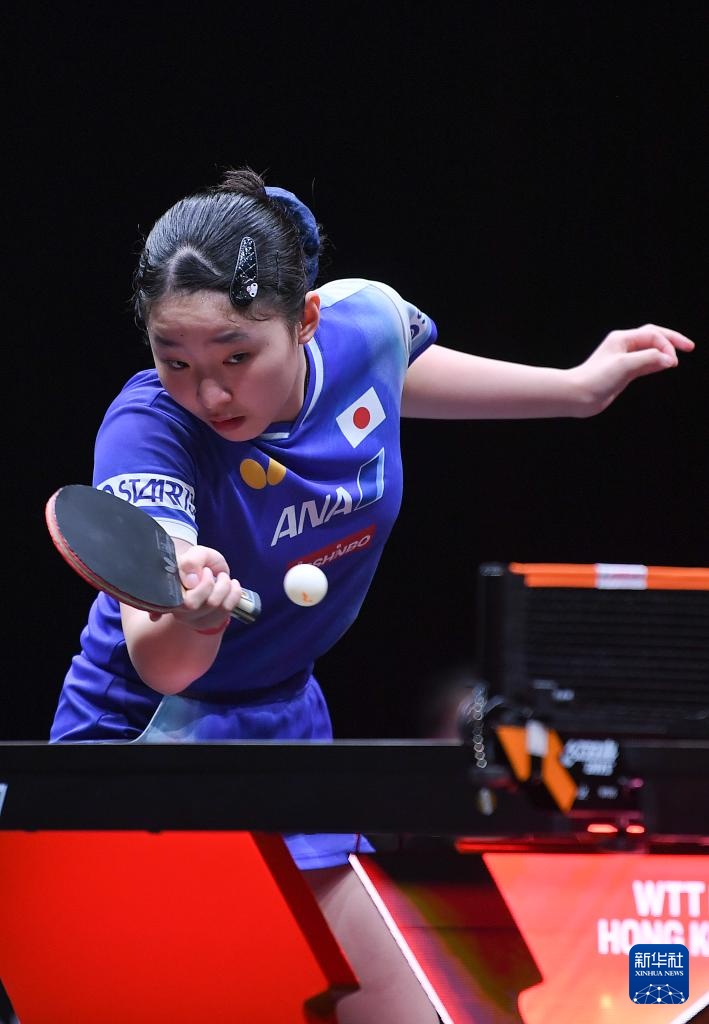 WTT香港总决赛：王曼昱晋级女单八强