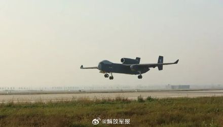 “九天”无人机成功首飞 “九天”无人机成功首飞