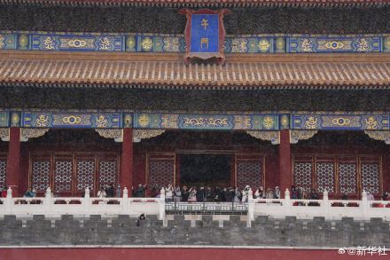 转发收藏！故宫初雪大片又上新了！