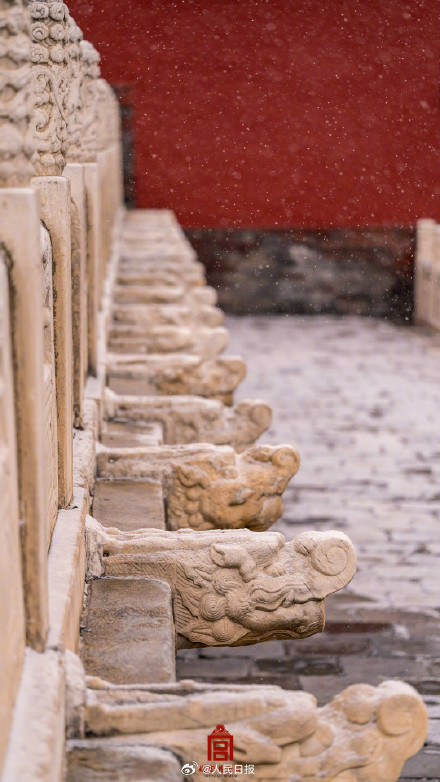 收藏！故宫初雪壁纸