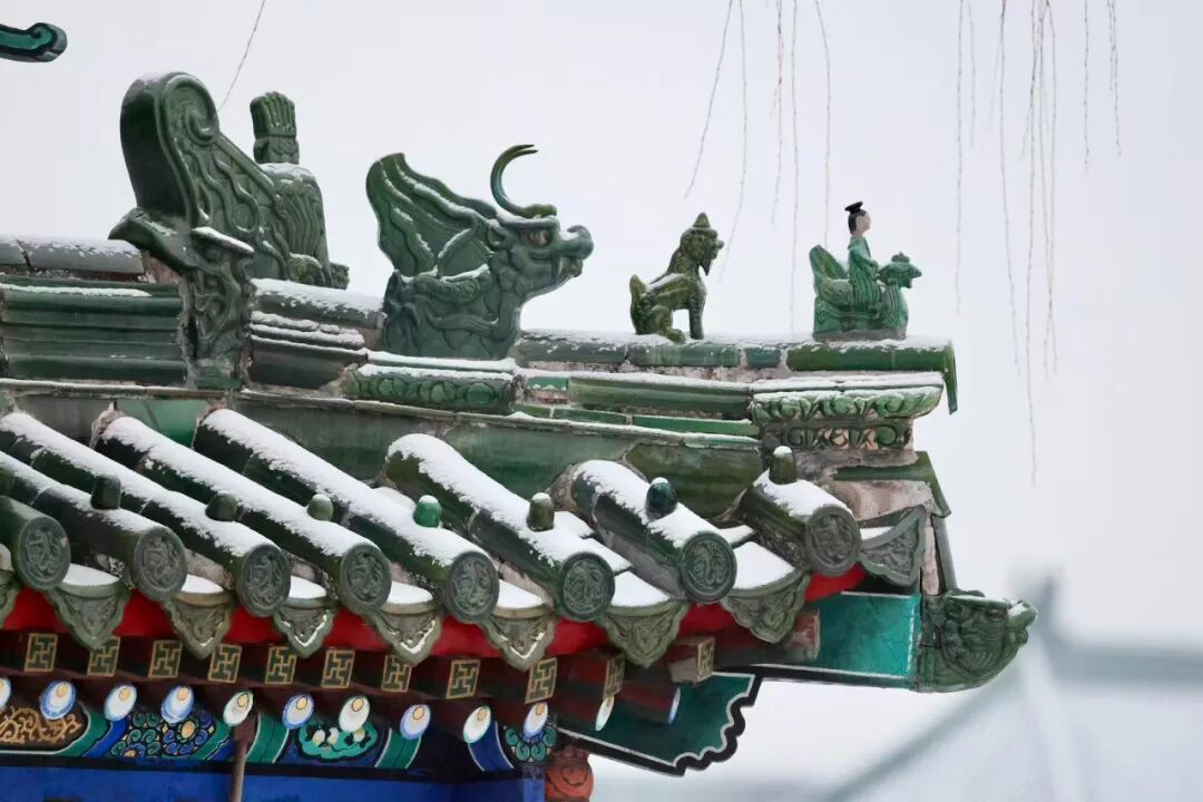 京城初雪！一大波雪景美图来了——