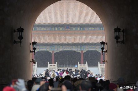 转发收藏！故宫初雪大片又上新了！