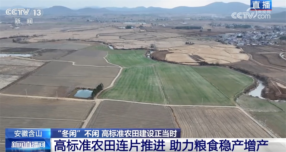 “冬闲”不闲、农机驰骋绘“丰”景 高标准农田建设筑牢粮食安全“根基”