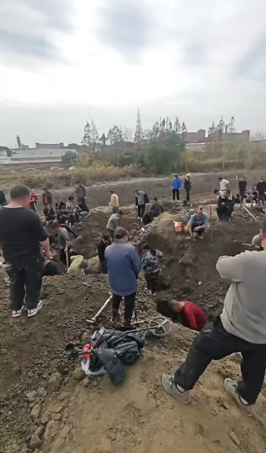 “上海一地挖出千枚银元”，官方回应：正调查核实，市民已劝离