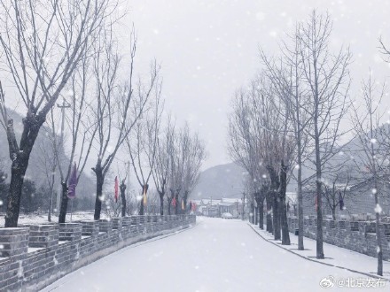 昌平第一波雪景图来了 昌平第一波雪景图来了
