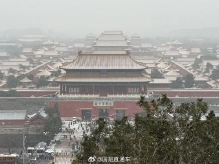 一起感受北京雪景
