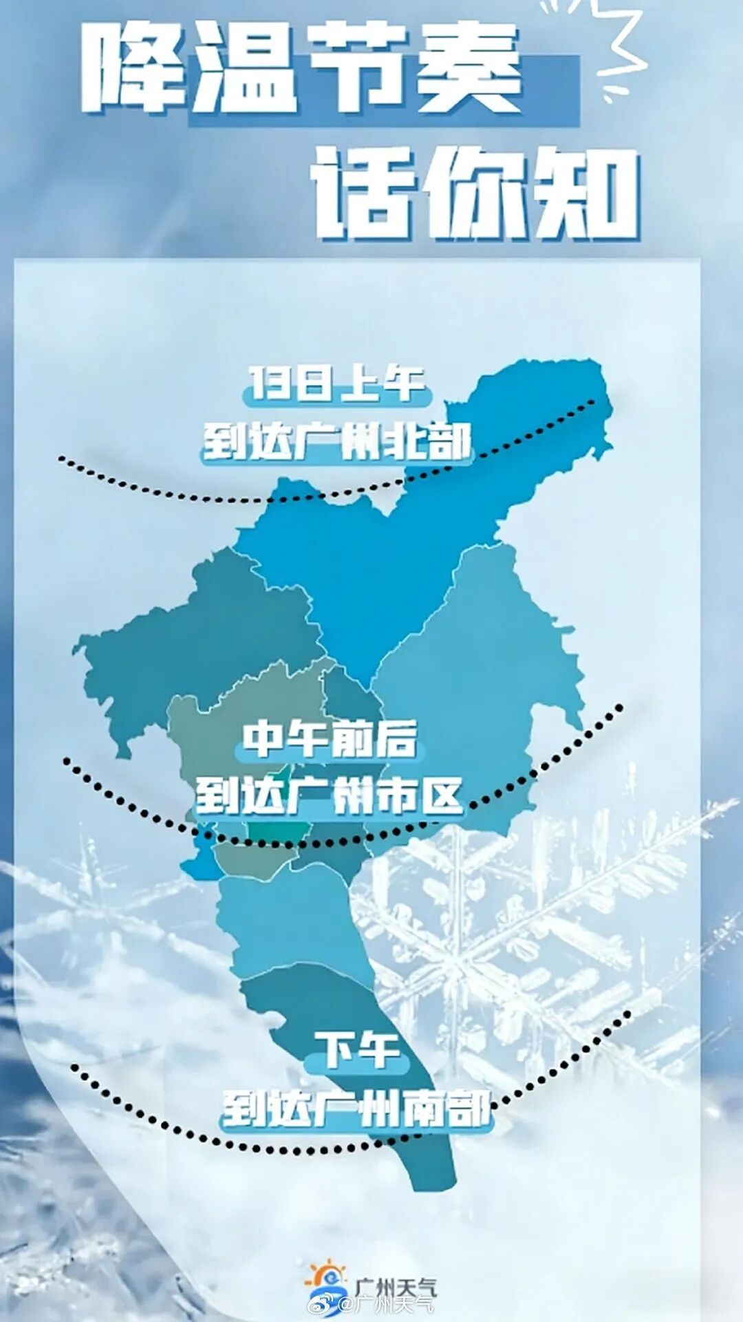 出现0℃！广东人最怕的“湿冷”即将到达，广州降温节奏→