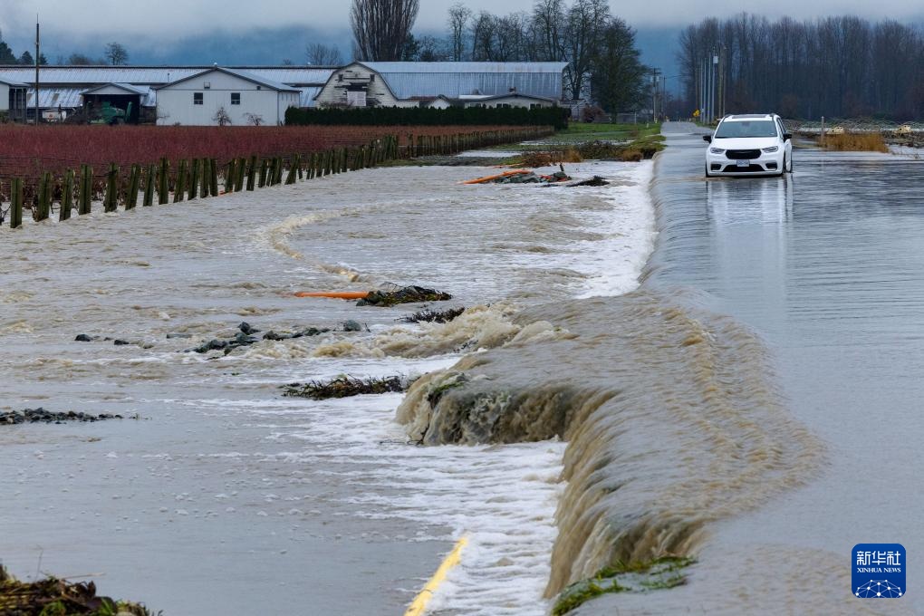 加拿大不列颠哥伦比亚省发生洪涝