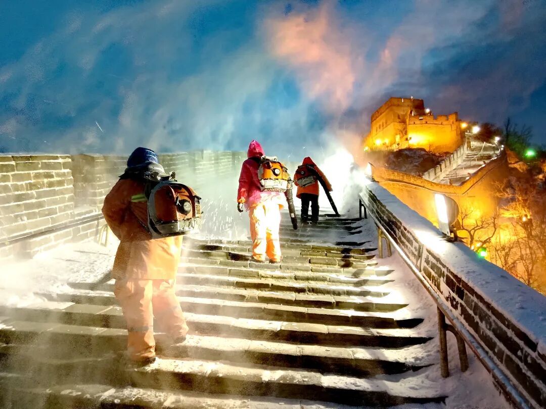 这就是雪后的长城！前方美图高能——