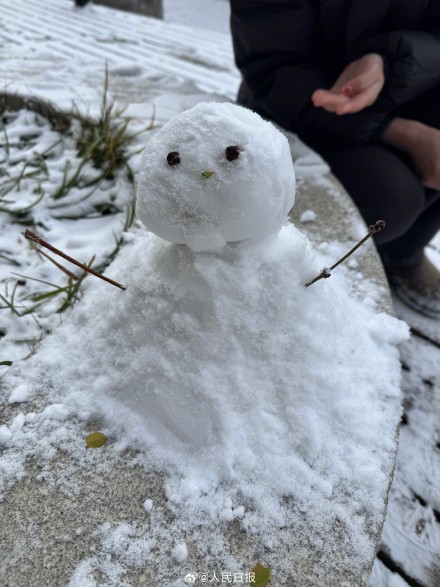 朋友圈全是雪孩子