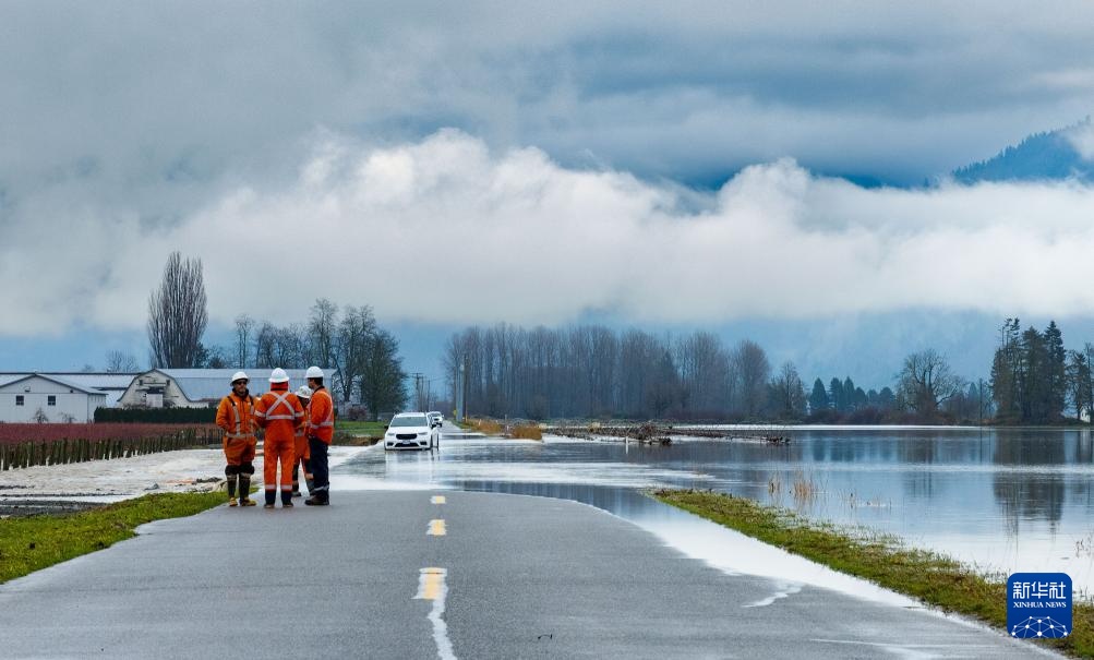 加拿大不列颠哥伦比亚省发生洪涝