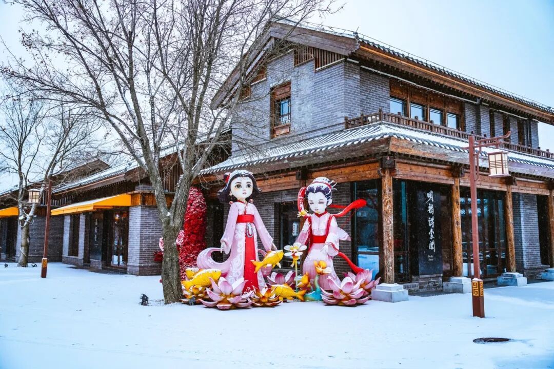 雪中延庆有多美？多图直击→