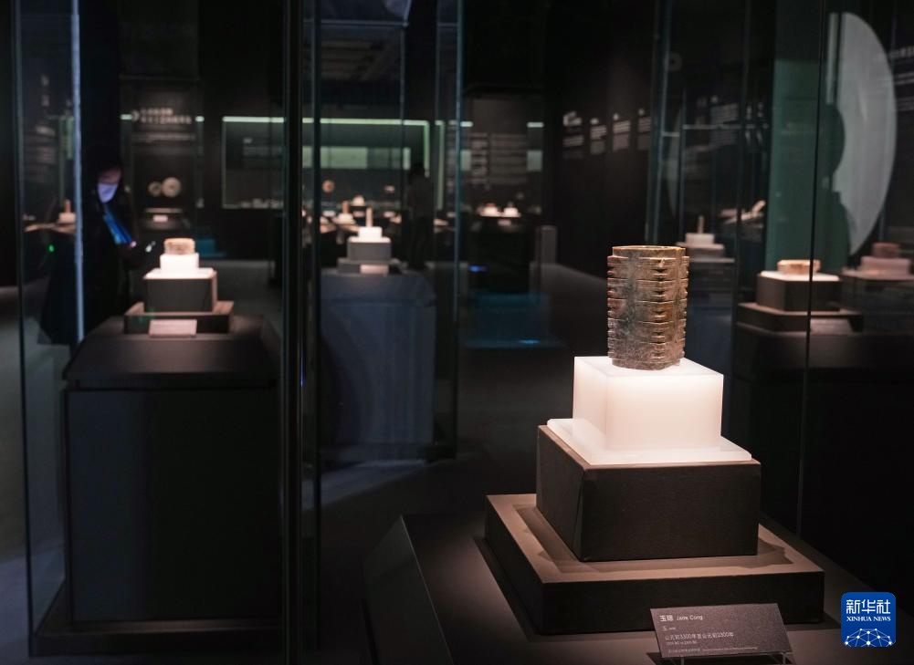“玉见文明:良渚文化特展”亮相上海 “玉见文明:良渚文化特展”亮相上海