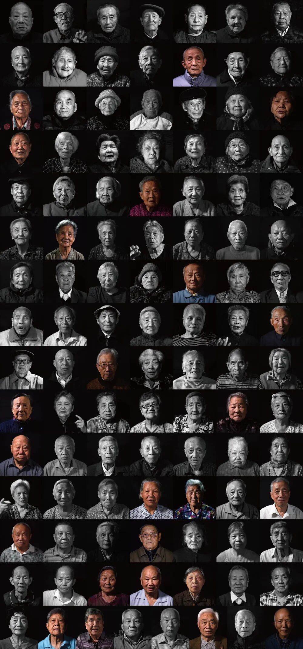 仅剩24人！南京大屠杀幸存者百人群像实录