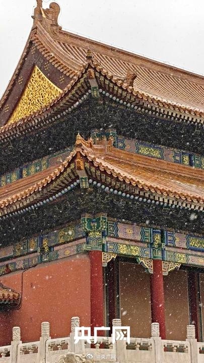 一下雪故宫就美成了紫禁城 一下雪故宫就美成了紫禁城