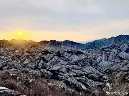 雪后长城出片了! 雪后长城出片了!