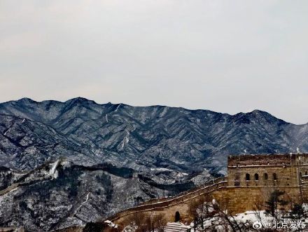 雪后长城出片了! 雪后长城出片了!