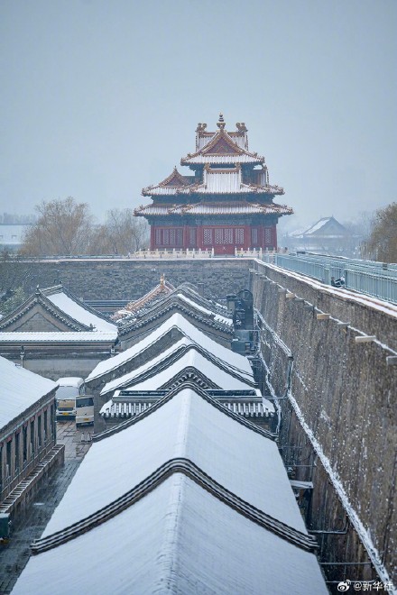 唯美!被初雪下的故宫惊艳到了 唯美!被初雪下的故宫惊艳到了