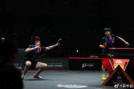 WTT香港总决赛:王楚钦孙颖莎击败日本队进混双决赛 WTT香港总决赛:王楚钦孙颖莎击败日本队进混双决赛