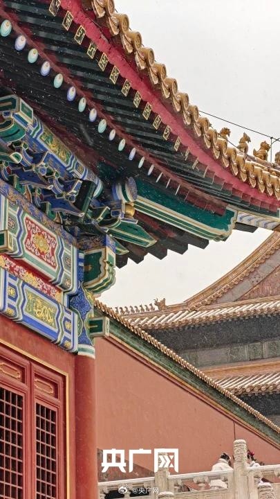 一下雪故宫就美成了紫禁城 一下雪故宫就美成了紫禁城